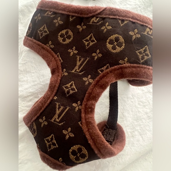 👑✅PRICE FIRM✅Small Brown Fashion Dog Collar and Leash. Brand New! - Picture 2 of 14